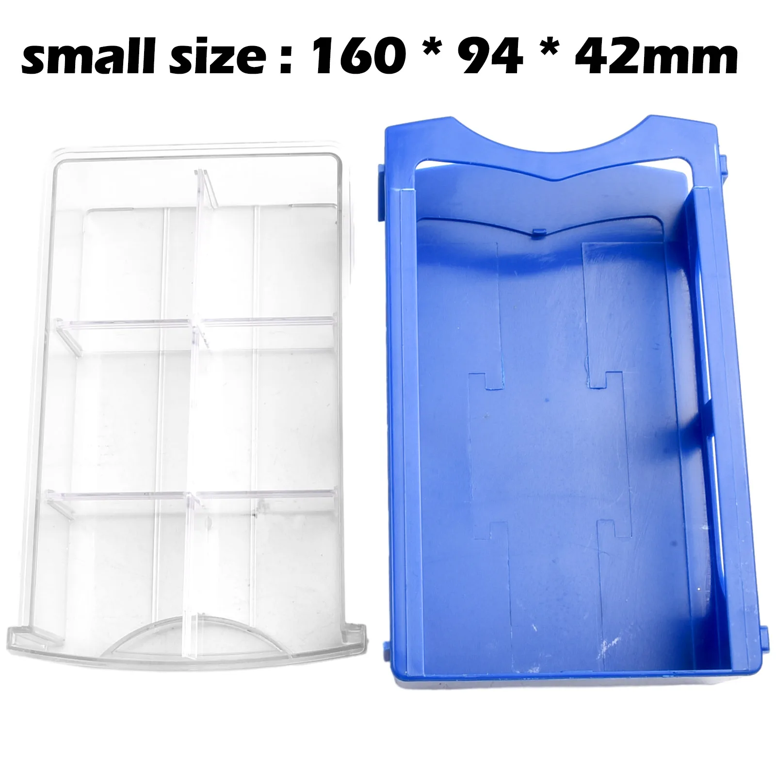 1pc impilabile parti hardware in plastica scatole di immagazzinaggio componente vite cassetta degli attrezzi armadio combinato cremagliera building block cassetto custodia