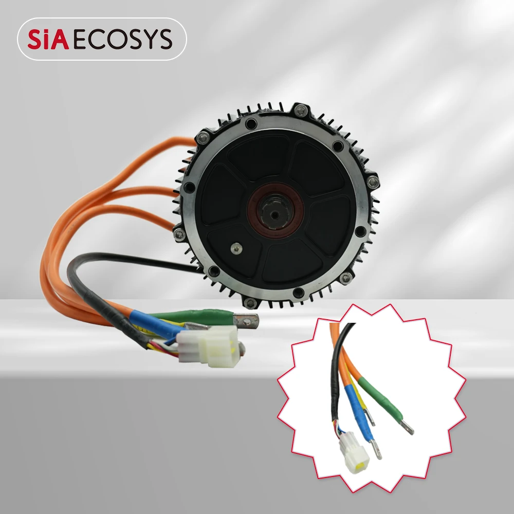 SiA138 60H 2500W Mid Drive Motor New Arrive PMSM Engine for Electric Motorcycle