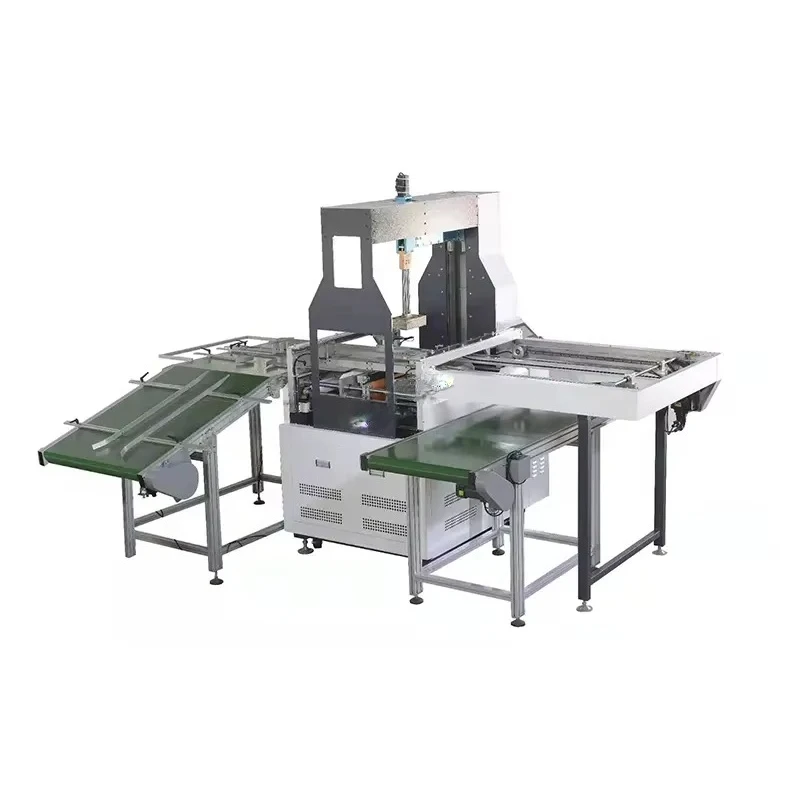 High Speed Automatic Rigid Box Corner Pasting Machine Book Box Corner Taping Machine Rigid Boxes Gluing Forming Machine