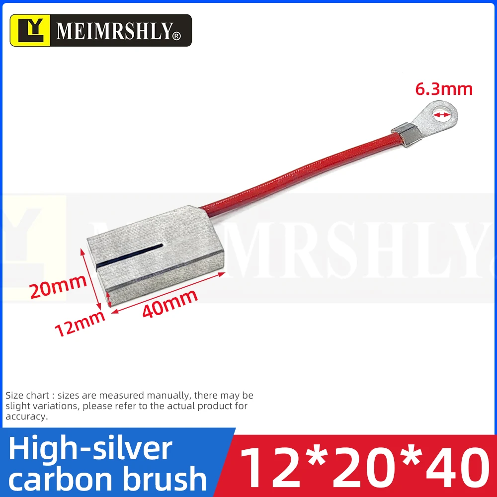 

(12*20*40mm)MEIMRSHLY J390-1 silver brush for KC 3A3 marine tail shaft grounding silver carbon brush holder