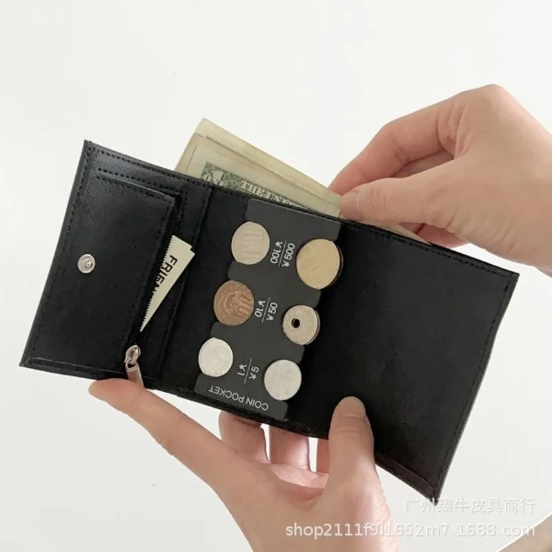 Portable All-In-One Card & Coin Pouch Transit Bus Card Credit Card Holder Mini Storage Wallet