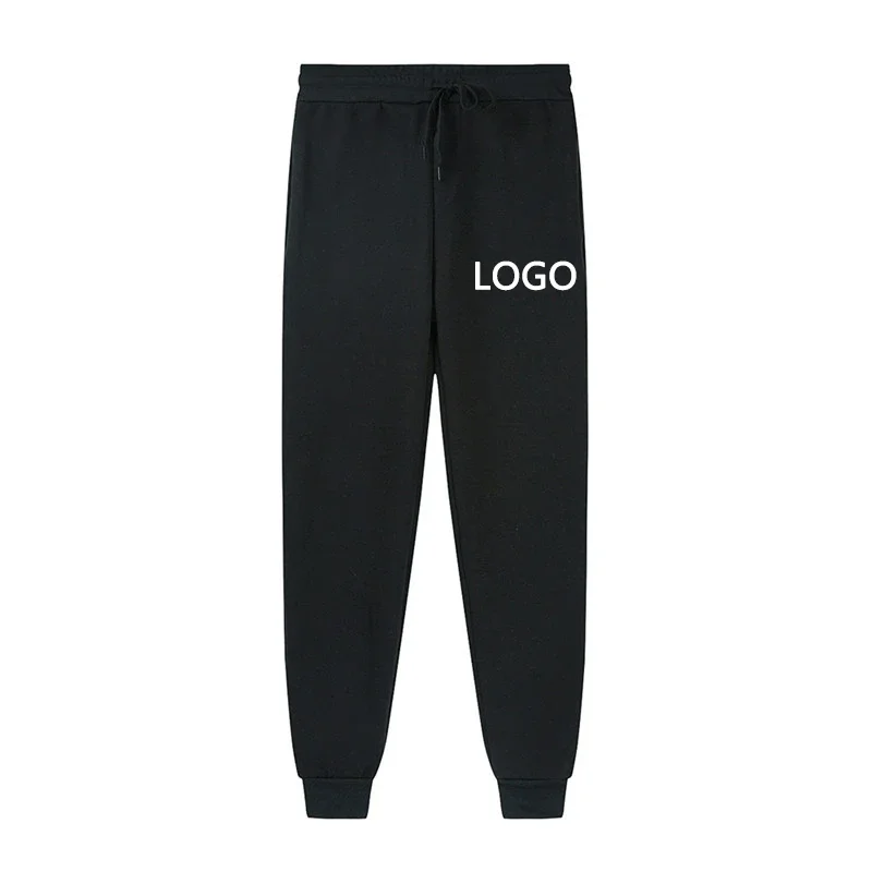 

Customized Sports Pants Men Fashion Personalized Printed Workout Jogging Long Trousers Women Casual Drawstring Pocket Sweatpants