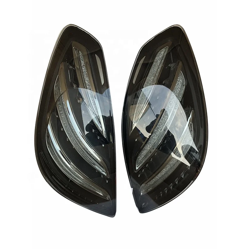 

W222 S Class Smoked Lens LED Rear Lights with Sequential Turning Signal Lamp for Mercedes Benz S350 S400 S63 S65