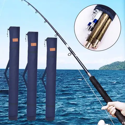 फोल्डिंग पोर्टेबल फिशिंग रॉड बैग, बहु-कार्यात्मक फिशिंग टैकल स्टोरेज बैग, बड़ी क्षमता वाला फिशिंग गियर एक्सेसरीज स्टोरेज बैग 10 best sales रॉड बैग मछली पकड़ना - №9