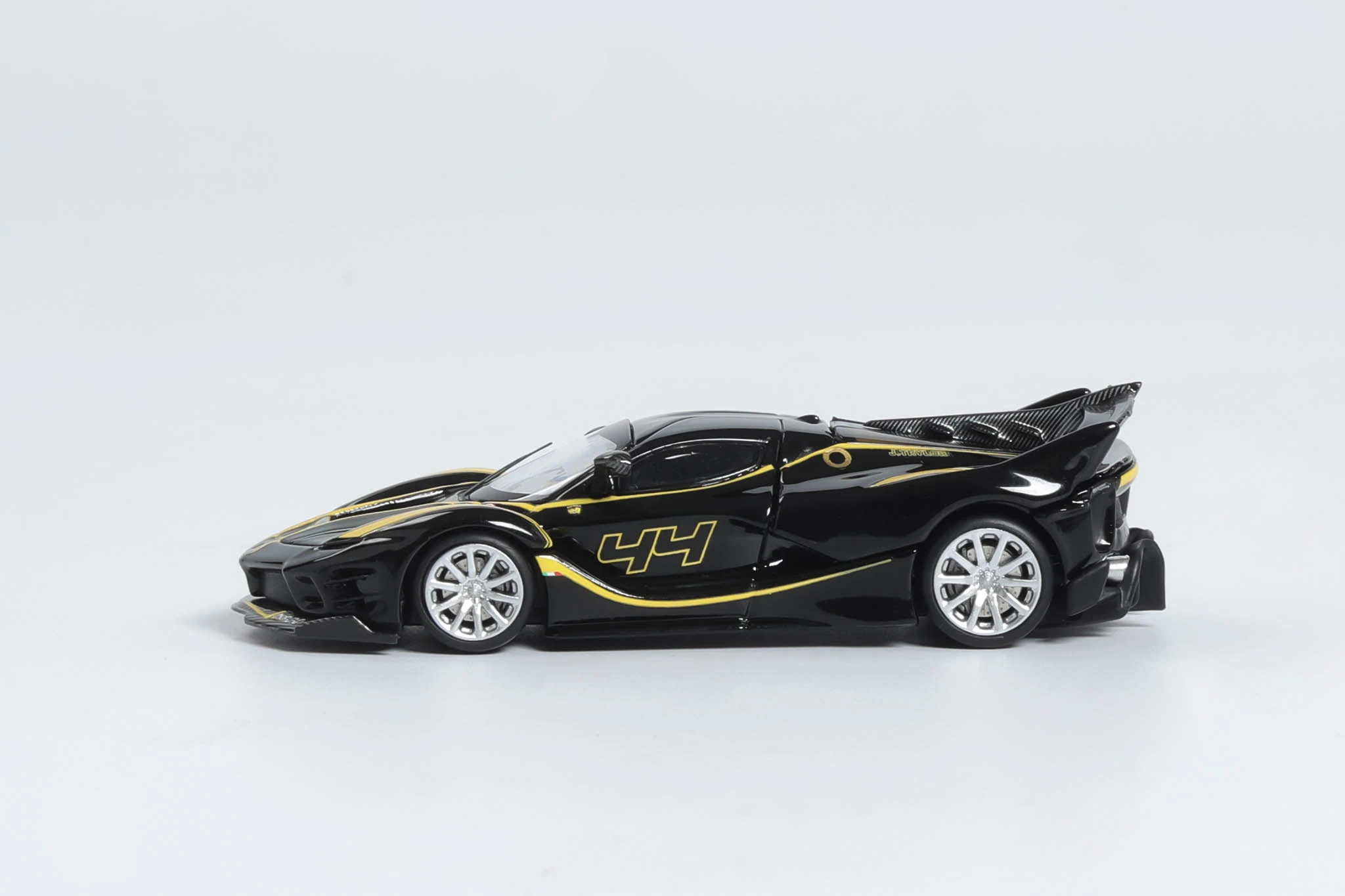 LittleToy-Azul e Preto Diecast Model Car, 1:64 FXX-K EVO, Pré-encomenda