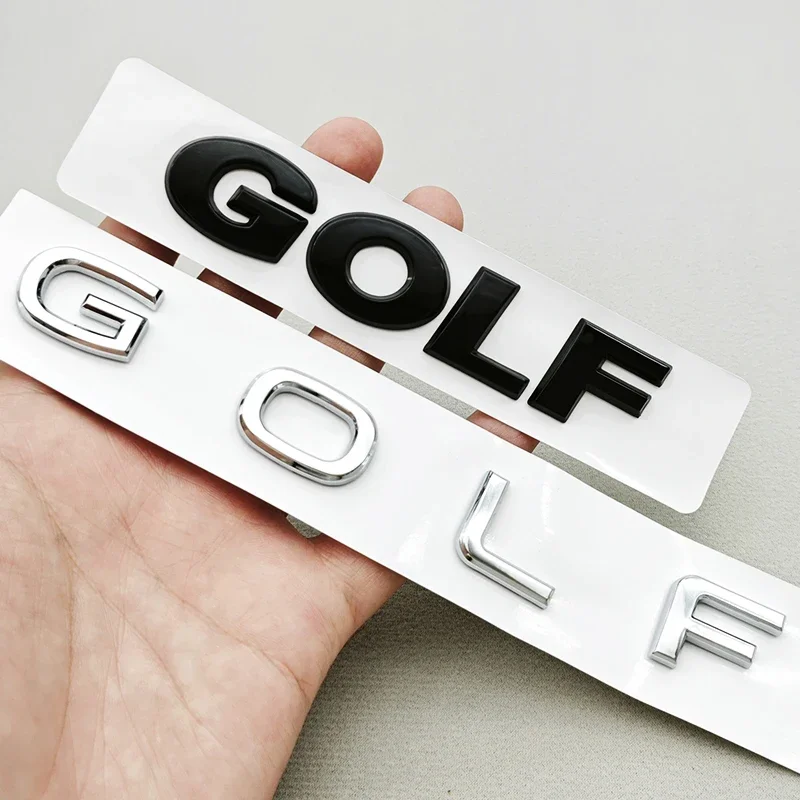 

Горячая новинка 2026: 3D-эмблема/логотип из АБС-пластика для Volkswagen VW Golf (буквы, значок) для Volkswagen VW Golf 4 5 6 7 8 MK4 MK5 MK6 MK7 MK8, для задней части автомобиля