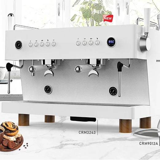 Hot Sales And New Arrival Machine For Coffee Shop Making Espresso And Latte Espresso Coffee Machine Model CRM3243