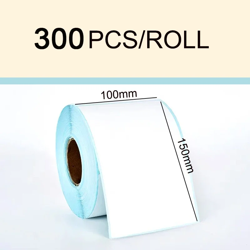 100x100mm/100x150mm/76x130mm Thermal Paper for Printer Thermal Shipping Label Shipping Barcode Sticker No Carbon Band required