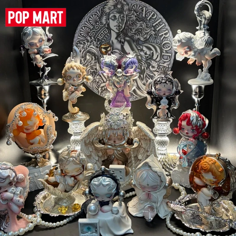 

Genuine POP MART SKULLPANDA The Feast Begins Series Blind Box Cute Figurine Creative Ornament Merchandise Gifts