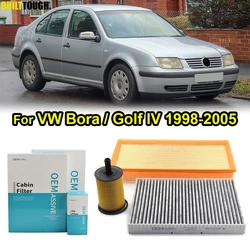 3in1 Car Engine Oil Pollen Cabin Air Filter 071115562 1J0129620 1J0819644A For VW Volkswagen Bora Golf IV 4 2.3L 2.8L 1998-2005