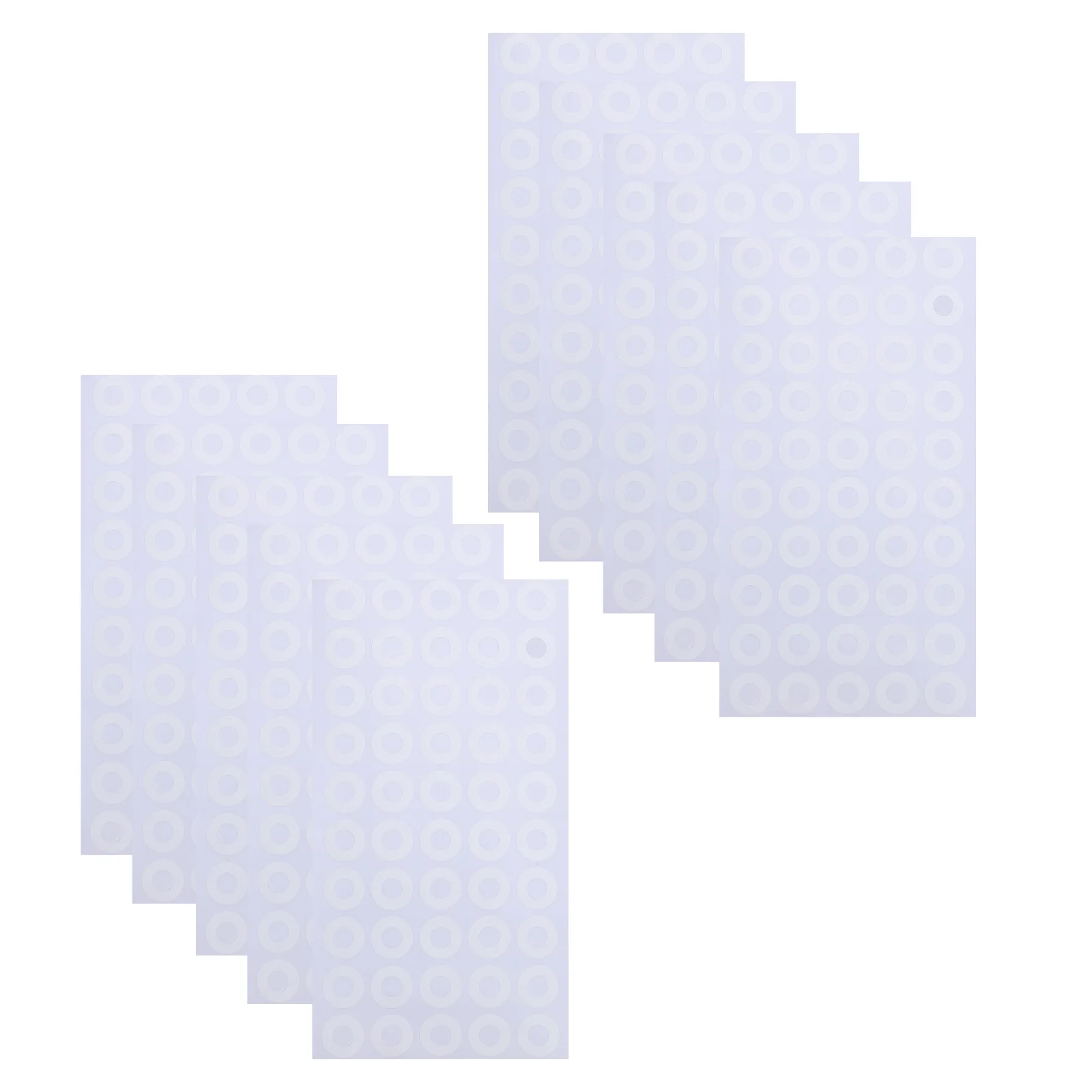 1000Pcs Hole Reinforcement Stickers Strong Adhesion PVC Self-Adhesive for School Office Binder Paper Hole Protectors