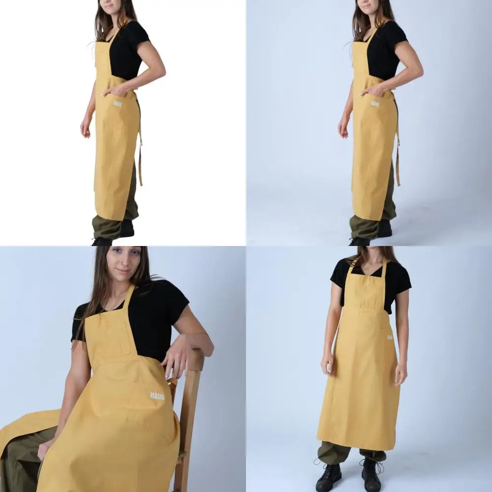 

Waterproof Unisex Pottery Apron for Artists - Ceramic Art Coveralls | Claypron Style | Florist Gown for Clay Work