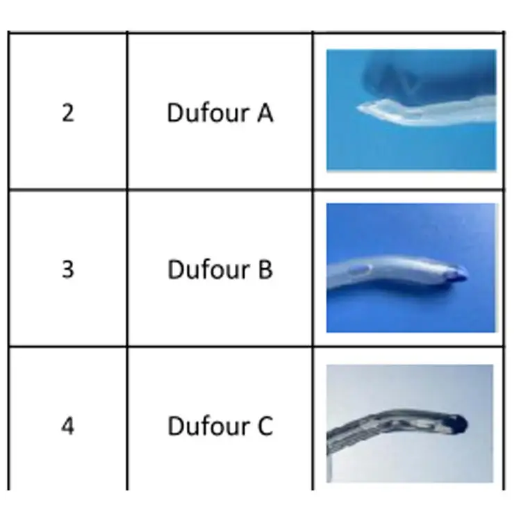 22FR 50CC 3-Way Dufour تلميح سيليكون فولي قسطرة الإحليل أنبوب القسطرة الطبية