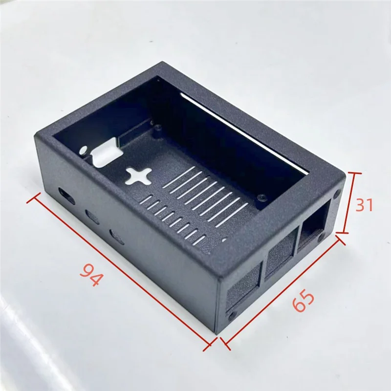สุดยอดสําหรับ Raspberry Pi 5 โลหะป้องกันกรณีรองรับการติดตั้งหน้าจอ 3.5 นิ้วอย่างเป็นทางการอ่างความร้อนสําหรับ Rpi 5 อุปกรณ์เสริม