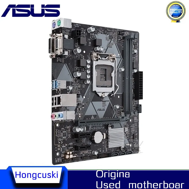 For ASUS PRIME H310M-K LGA1151 Used original motherboard Socket LGA 1151 DDR4 32GB H310 Desktop Motherboard