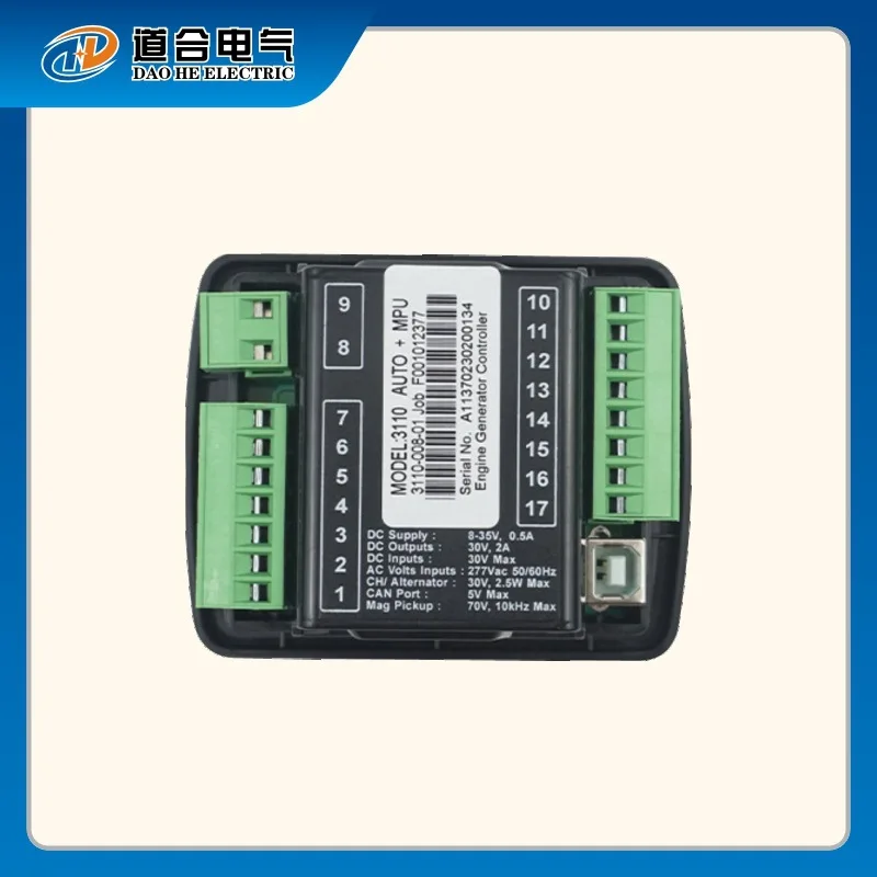 

3110 Can Replace DSE3110 Deep-sea Controller, Generator Set Control Module, Self Starting Controller