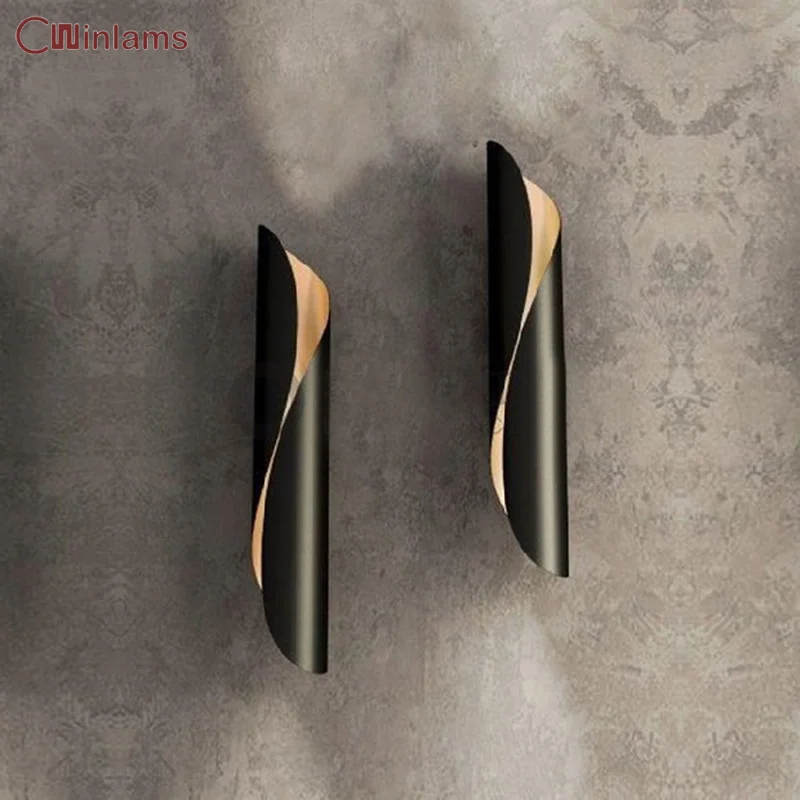 北欧ミニマリストポストモダンクリエイティブアート寝室ベッドウォールランプリビングルーム背景壁装飾ウォールランプ