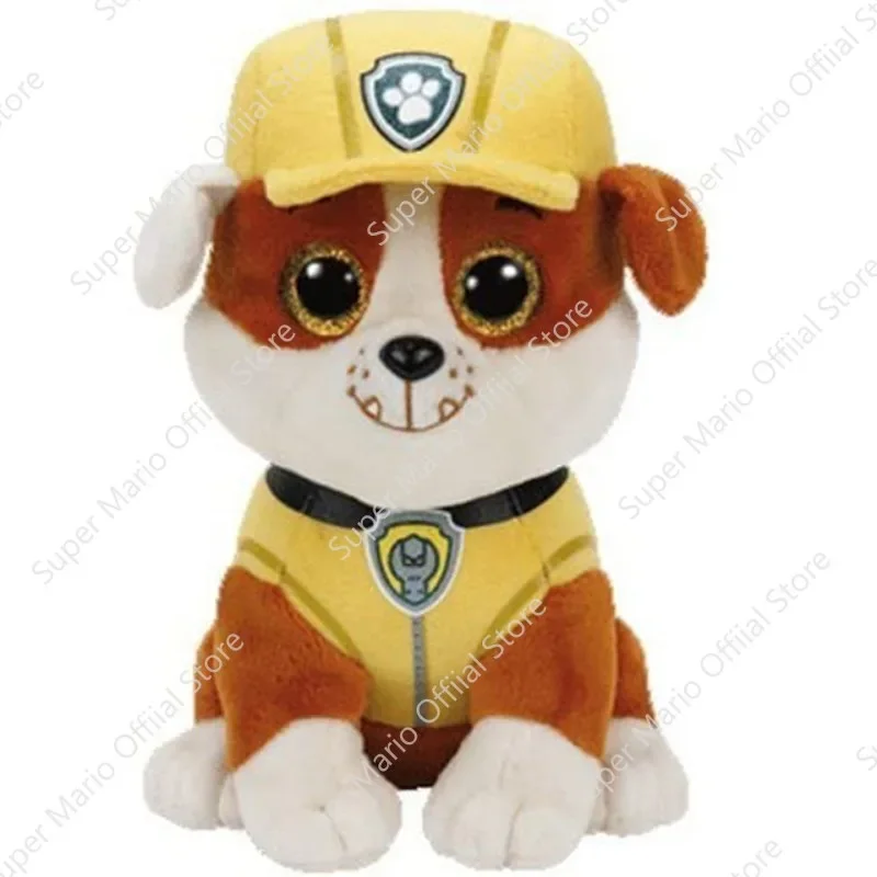 23cm Paw Patrol cute Cartoon Dog Plush Dolls Soft Stuffed Plush Pendant Toys Chase Marshall Rocky Skye Rubble Kids Birthday Gift