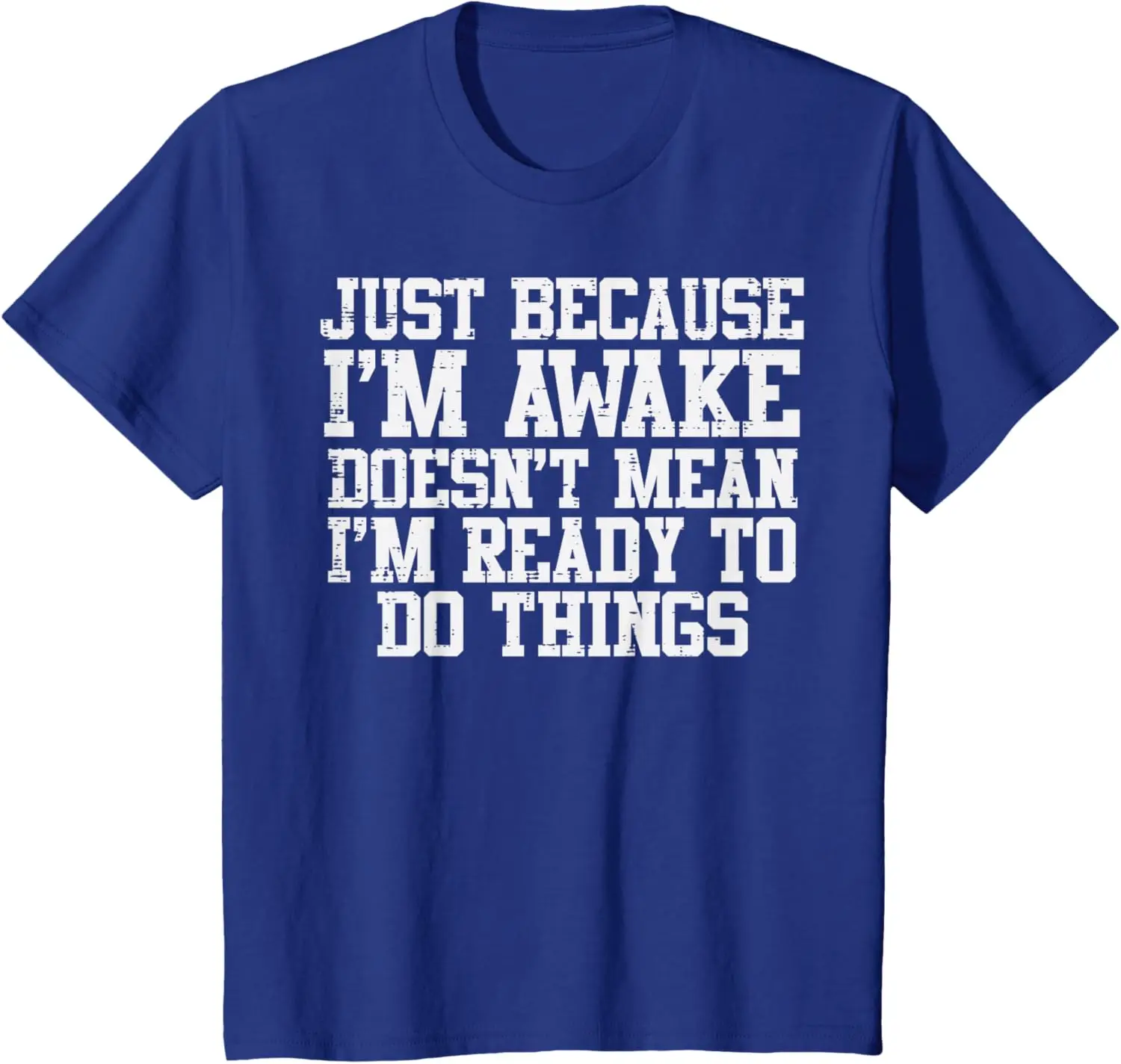 Just Because Im Awake Funny Saying Mom boy girl Kids Teens T-Shirt cotton casual kid graphic t shirts camisas streetwear