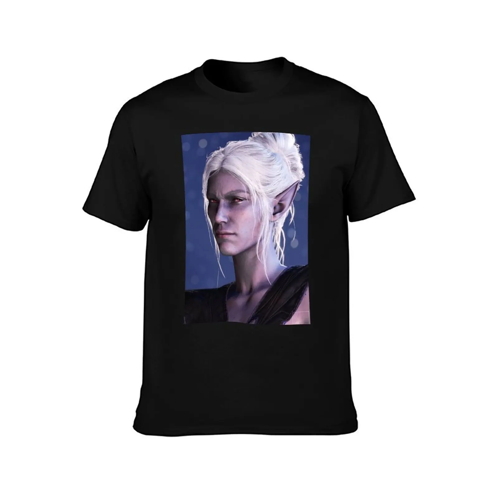 That look Minthara gives Tav before streaming smut directly into their brain T-Shirt t shirt man plain T-Shirt