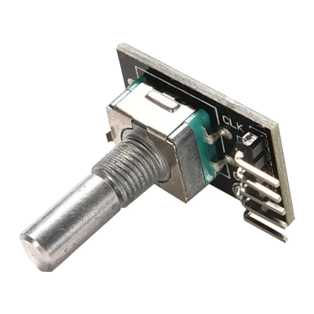 5Pcs KY-040 Rotary Encoder Module with 15×16.5 mm with Knob Cap for Arduino (Pack of 5) CLT1062