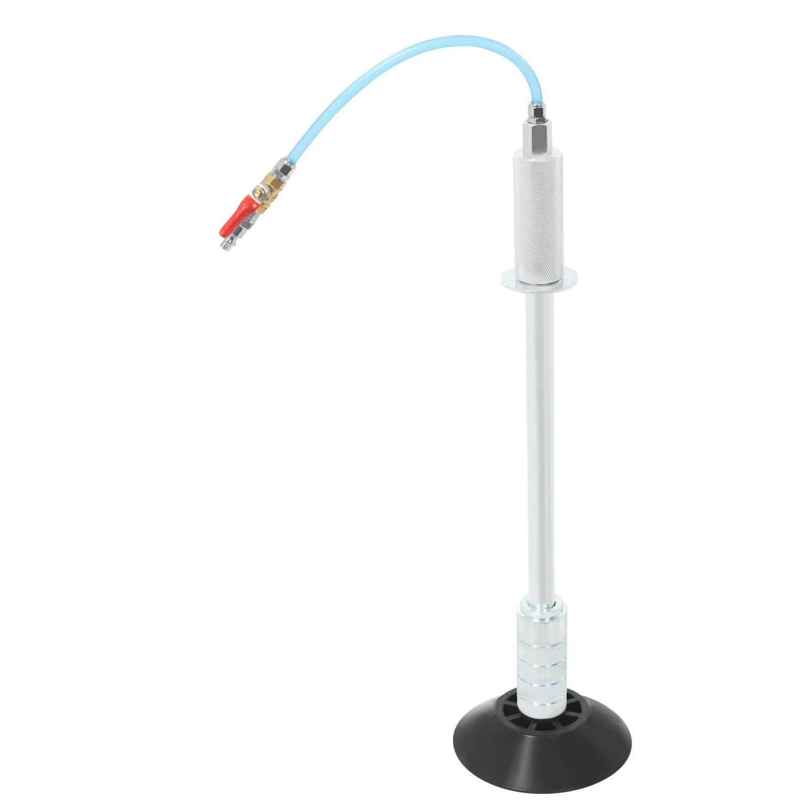 Conjunto de ferramentas pneumáticas para reparo de amassados - 3 ventosas (3,15/4,65/6,1 pol.), 70-170 PSI, aço galvanizado, mangueira e fita PTFE, seguro para pintura