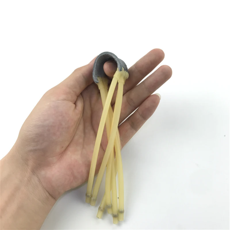 3050 Strong Rubber Band Slingshot 6 Strips Elastic Hunting For Accessories Air Gun Movement Elastic Bungee Sling Replacement