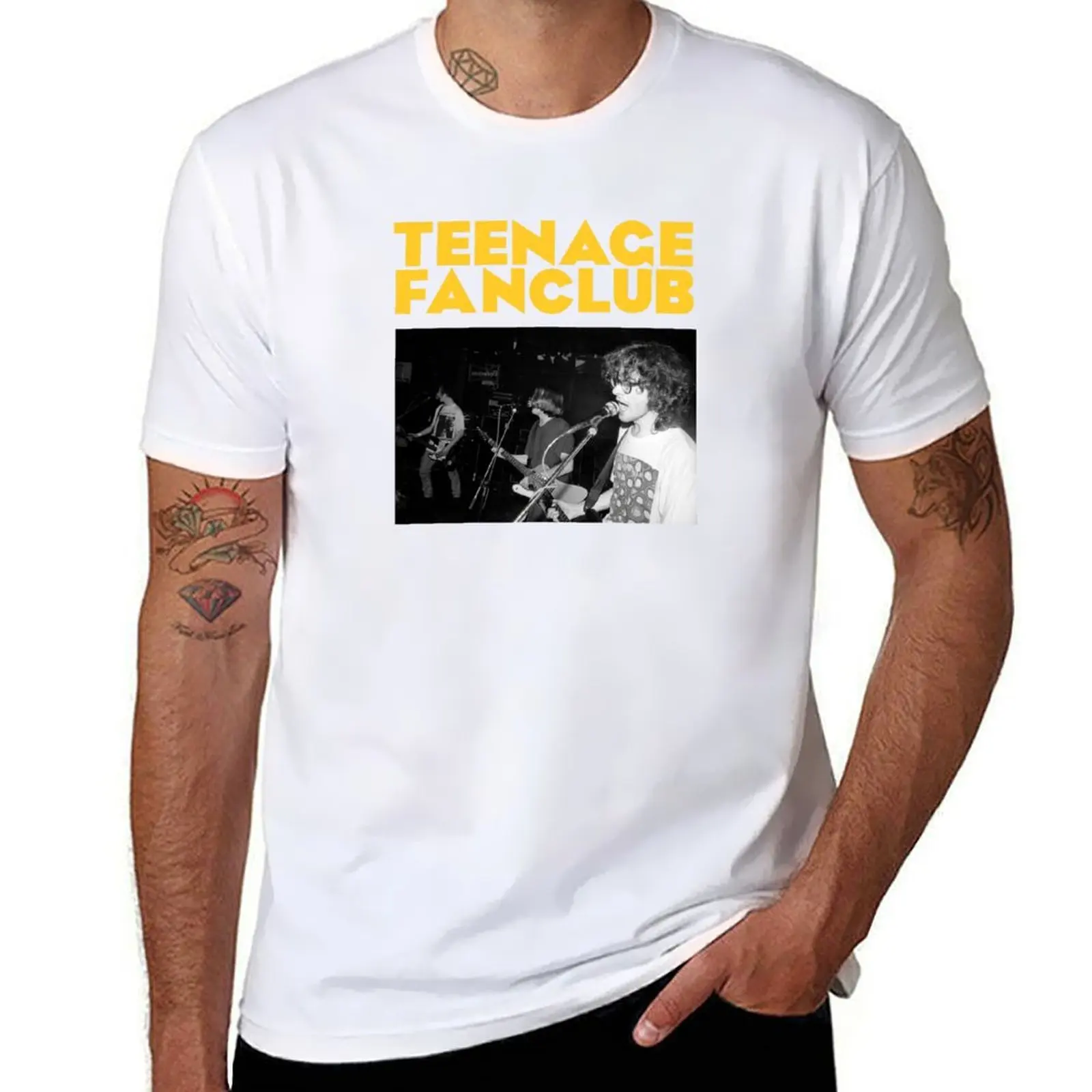 

Teenage Fanclub - Concert TFC T-Shirt cotton t shirts man 100% t shirts for man pack cotton T-Shirt