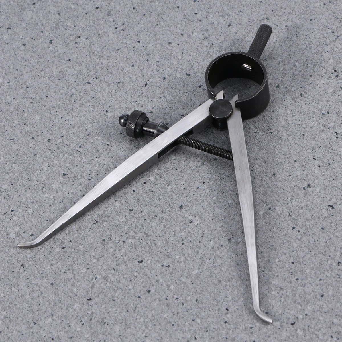 High Quality Stainless Steel Calipers With Hardened Points For Precise Measuring And Arc Drawing Quick Spring Nut 100Mm