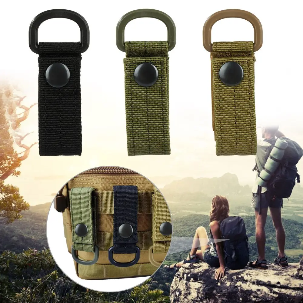 Portable Clip Supplies Outdoor Sports Accessories Carabiners Hang Buckle Strap Keychain Belt Clips