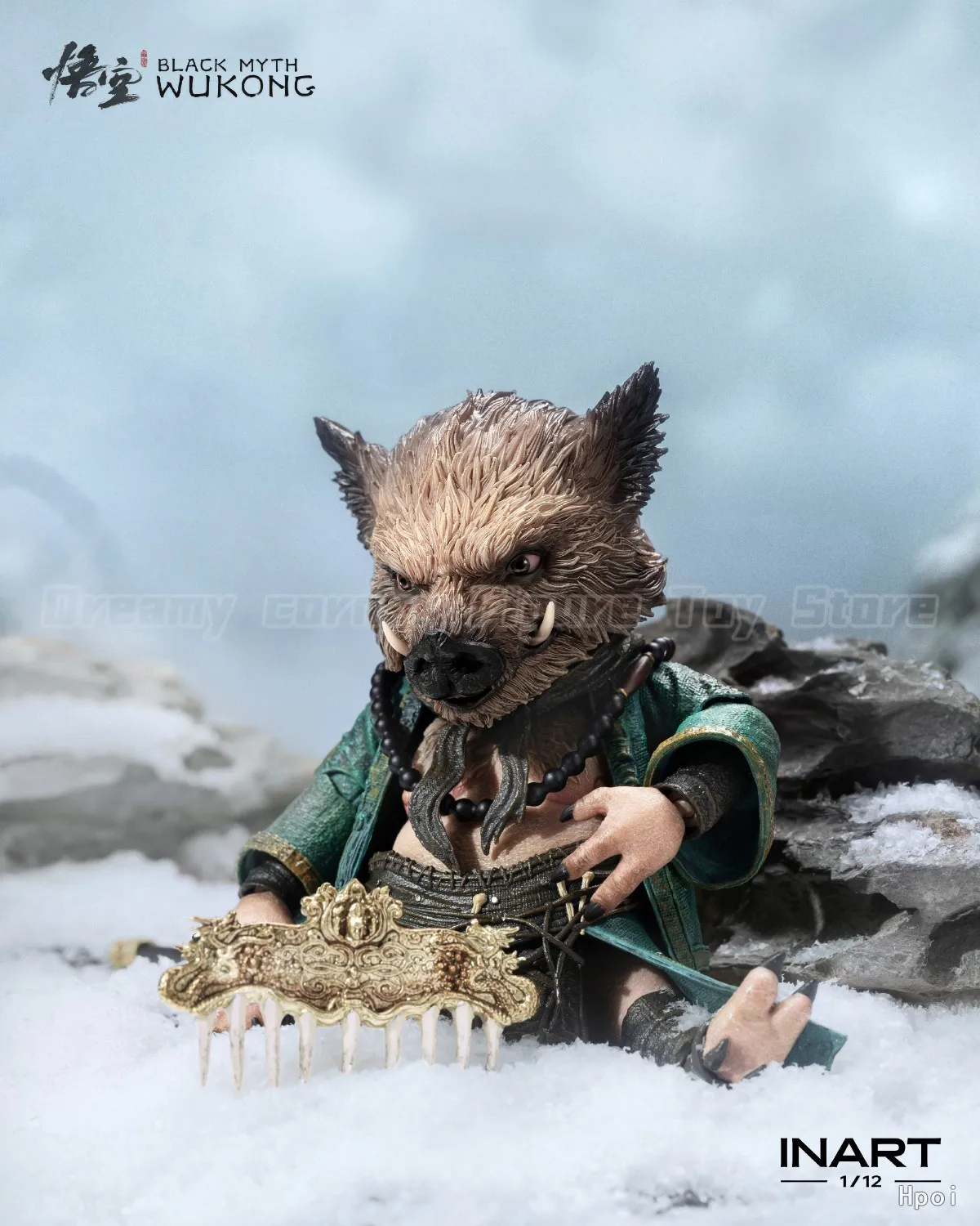 

В наличии: Фигурка INART Black Myth: Wukong Zhu Bajie 1/12