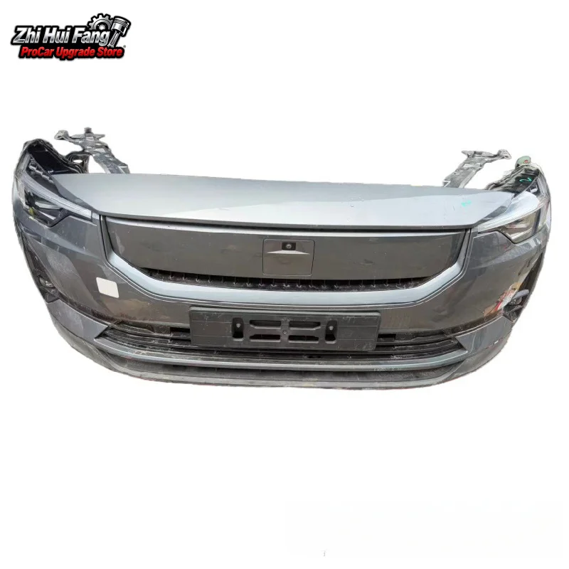 Suitable for Volvo Polestar 2, this is a complete bumper assembly with a radiator front grille