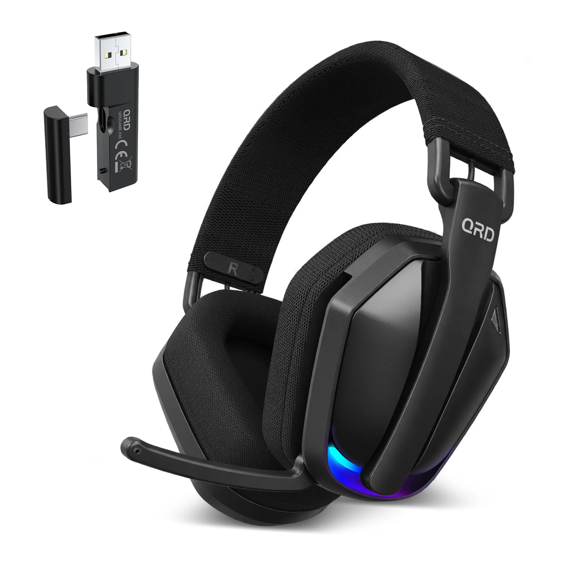 qrd-a55-gaming-headset-24ghz-bluetooth-wireless-with-mic-over-ear-headphones-for-ps5-ps4-switch-pc-surround-sound