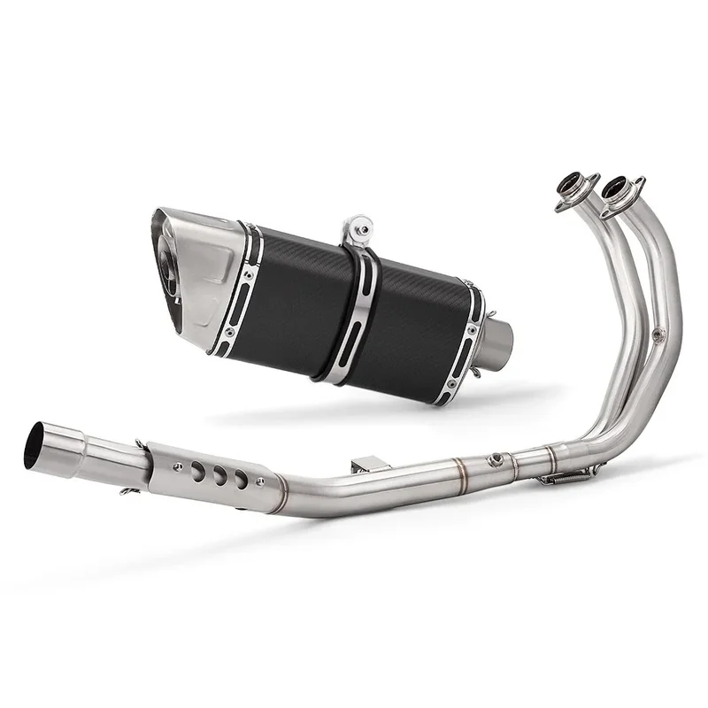 Enhanced PerformanceMotorcycle Exhaust Muffler with Heat Shield For Yamaha Tenere 700 2025