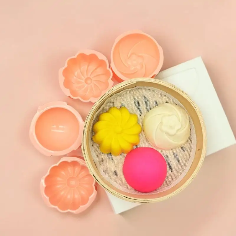 Steamed Stuffed Bun Maker Chinese Baozi Mold DIY Baking Tool Dumpling Moon Cake Making Mould [ZYS]