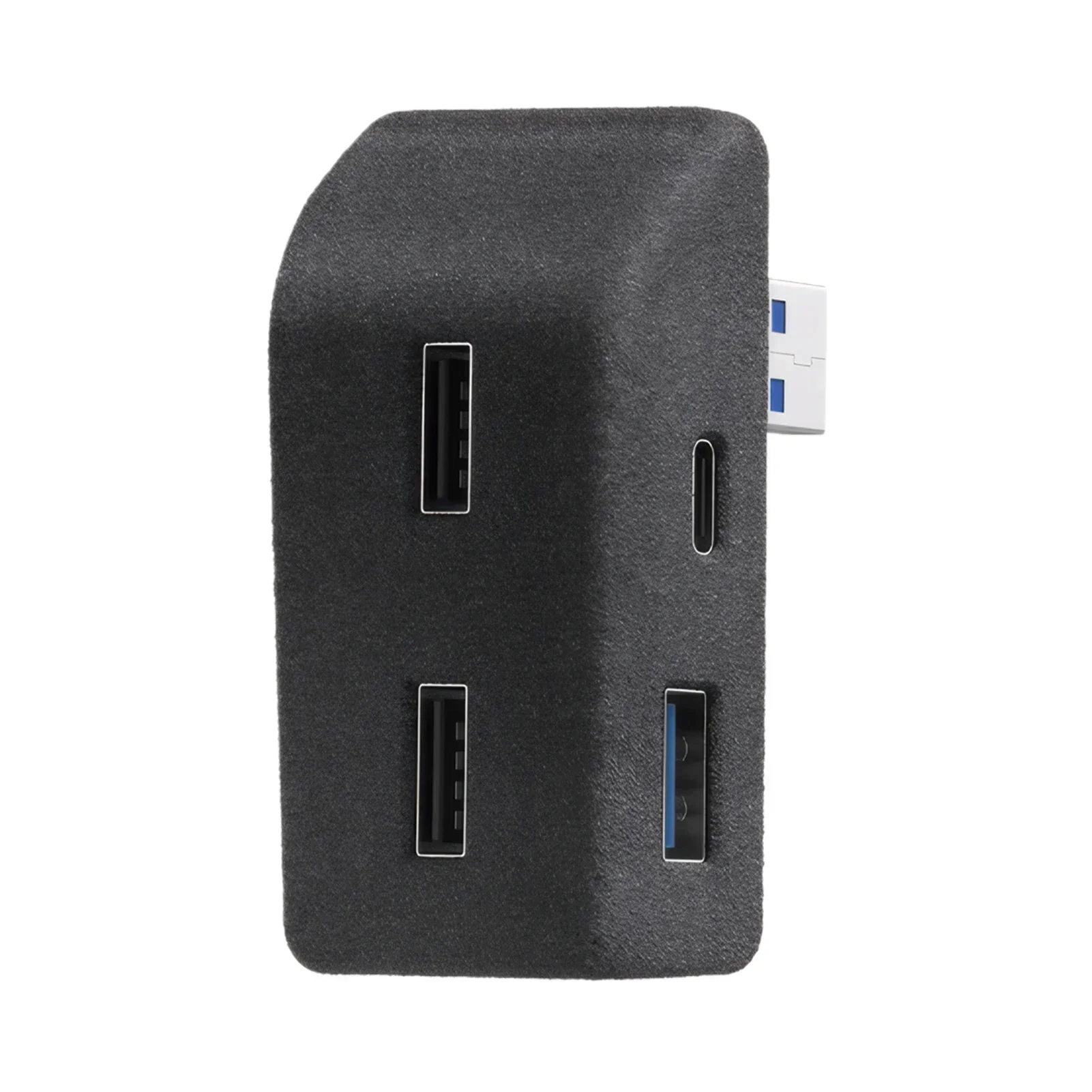 테슬라 모델 3 Y용 USB 션트 허브 도킹 스테이션, 퀵 차저 3 USB 션트 허브 플로킹 어댑터 전원 공급 분배기 썸네일 3