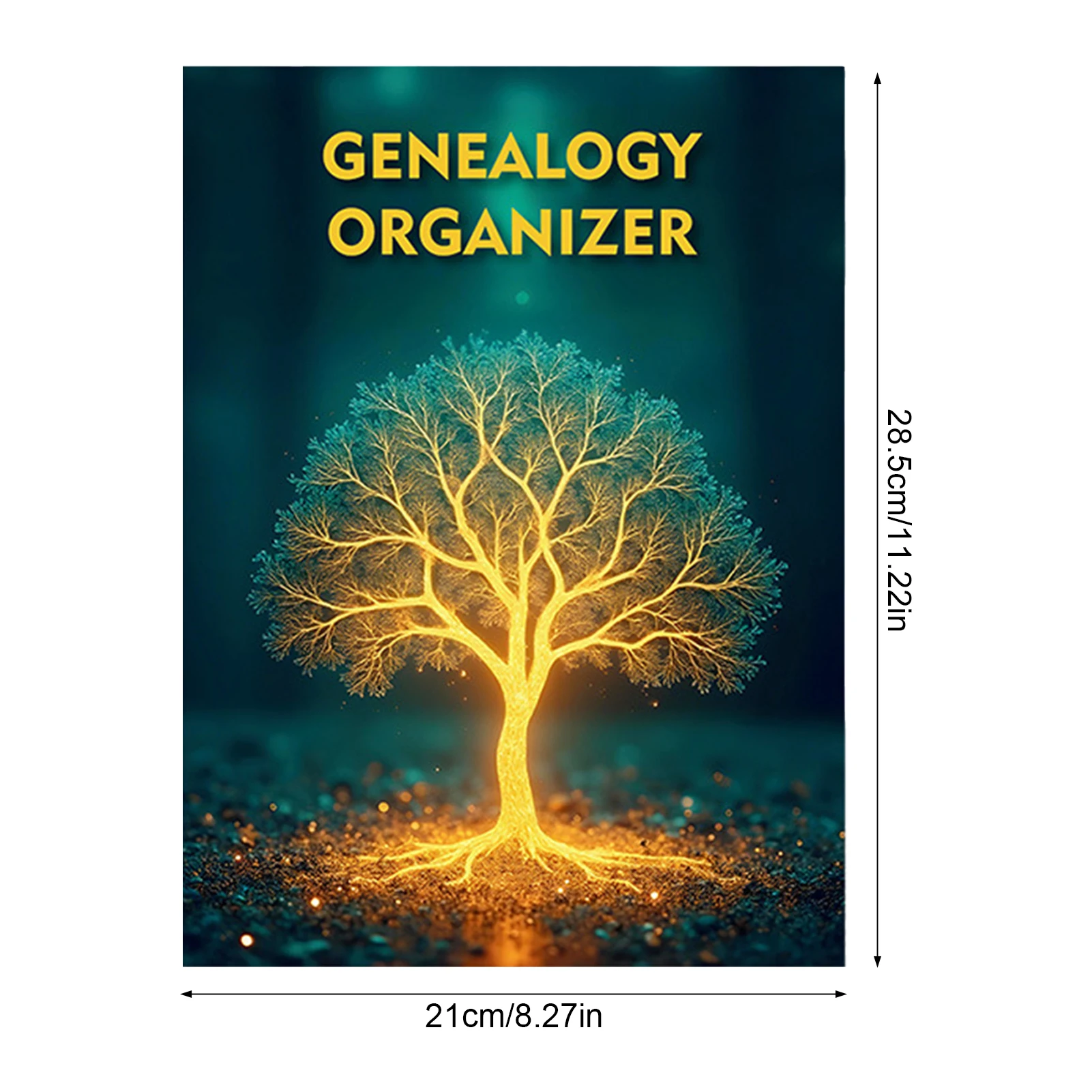 Genealogy Organizer Family Tree Book With Multi Generation Tracking And Structured Layout For Family History Preservation