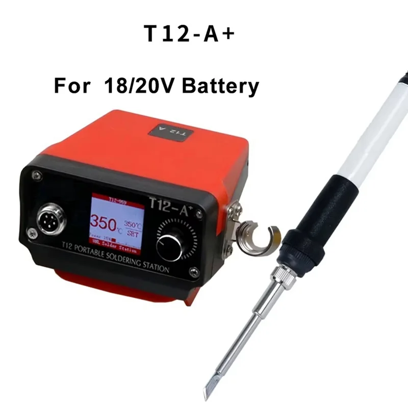 

ABMR-T12-A Plus Беспроводная паяльная станция Паяльник для литиевой батареи макс. 18/20 В для комплекта «сделай сам»