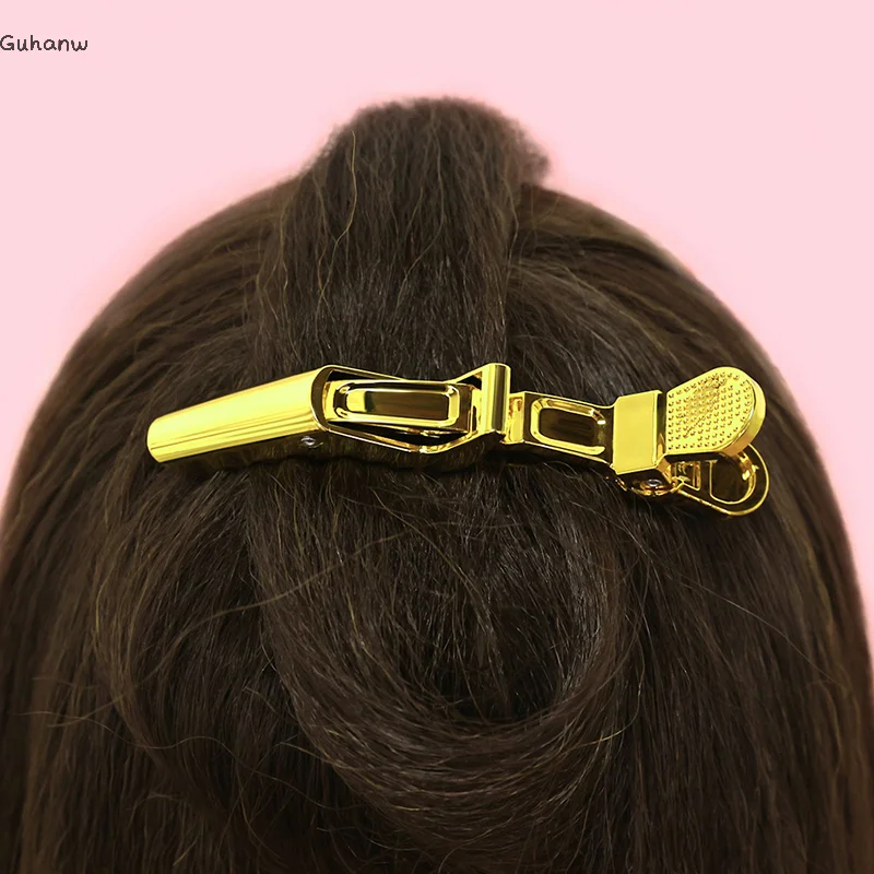 

[WHB]1pcs Hairdressing Hair Clip Crocodile Plastic Clamps Claw Alligator Clips Barber For Salon Styling Hair Accessories Hairpin