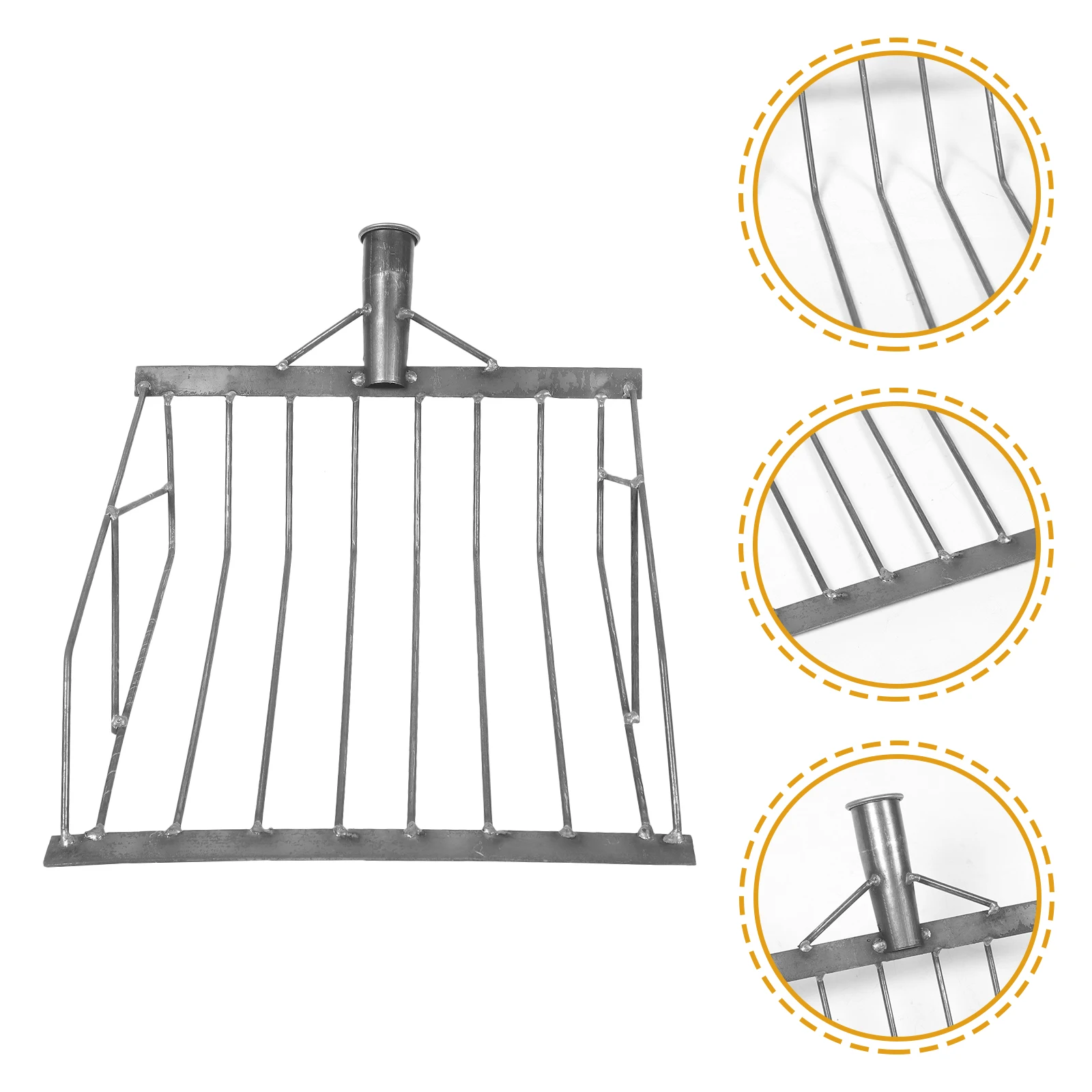 

Iron Farm Corn Spade Multi-Functional Maize Shovel Handheld Scoop Garden Soil Loosening Tool Portable Farm Tool