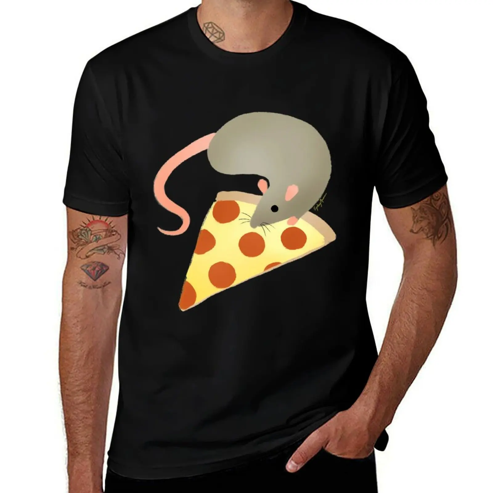 

NYC Rats  Pizza Scoop \t T-Shirt man t shirt cotton high quality t shirts for man cotton soft man tshirt T-Shirt