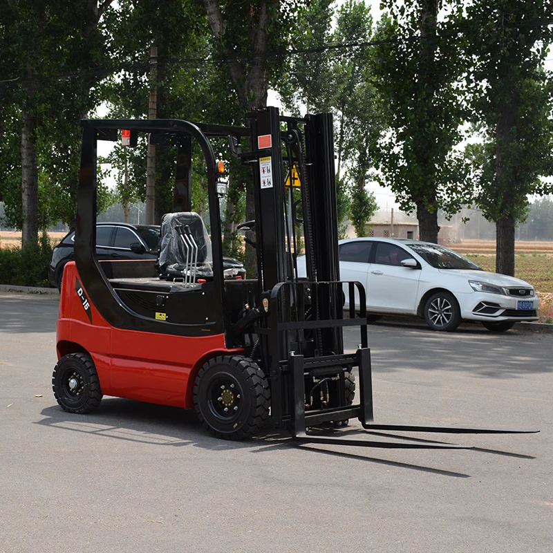 

Factory Directly Sale 1.5ton Forklift 2ton 2.5ton 3ton 3m 6m Rechargeable Battery Electric Forklift