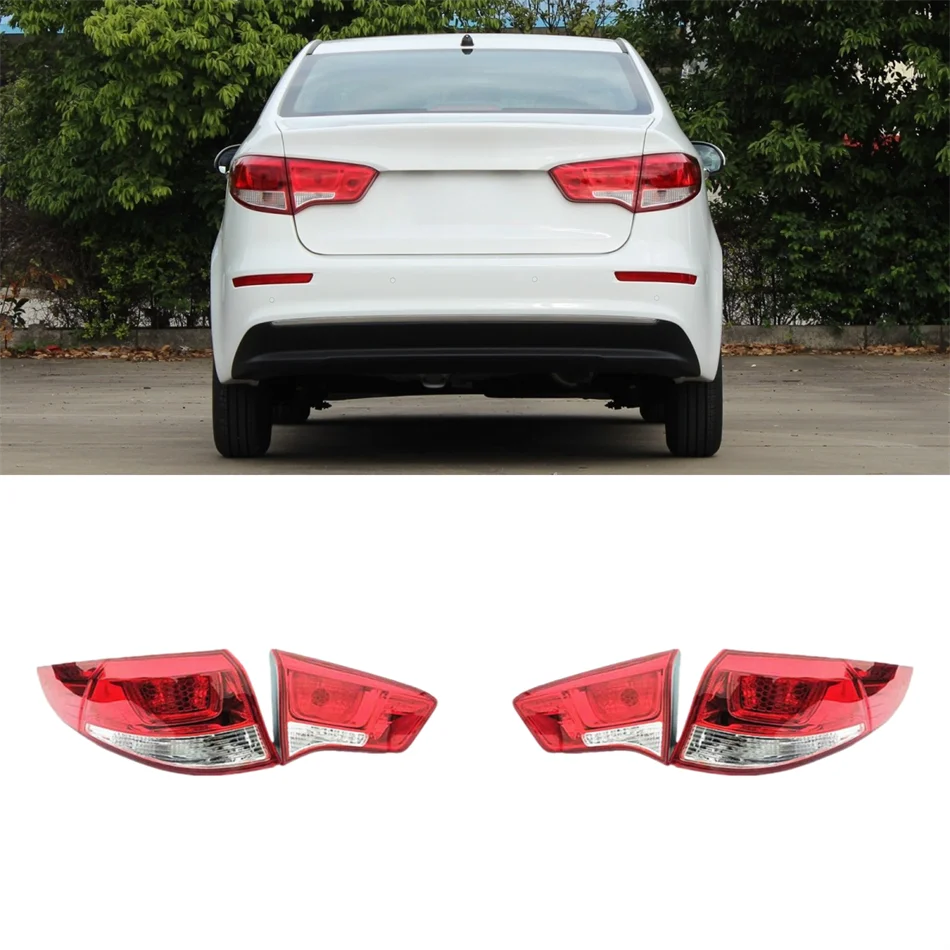 

Для Kia K2 2015 2016, автомобильные аксессуары для автомобилей, детали указателя поворота, автомобильный задний фонарь в сборе, задний фонарь автомобиля в сборе