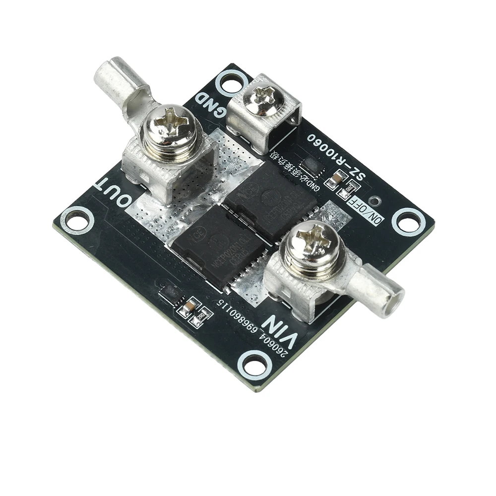 100A Hochstrom-Ideal-Diodenmodul DC 5-100V Dual-Chip-Steuerung Solar-Rückfluss-Schutz für Batteriesysteme – Detail 5