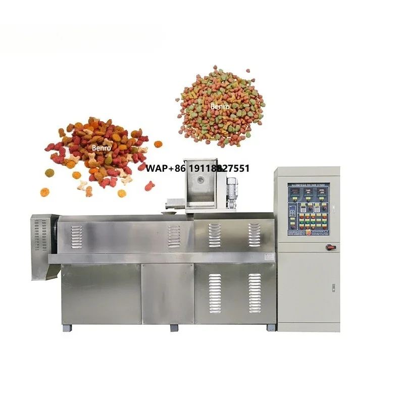 New Products Multi-Functional Dry Dog Food Cat Food Extruder Fish Feed Making Machine Processing Maker Plant