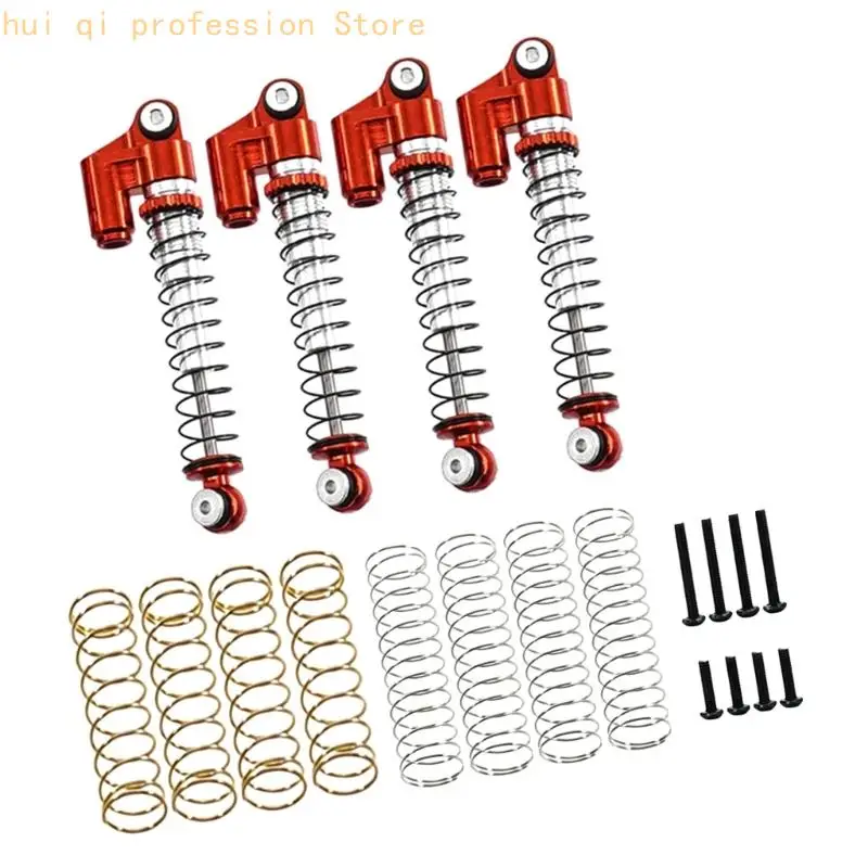 Hochleistungs-Metallfederungsdämpfer 4er-Set für Fahrzeuge Maßstab 1:24 H8WE – Detail 8