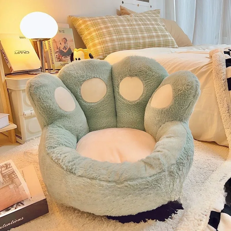 50x45x13cm Plush Bear Claw Cushion Cartoon Animal Panda Foot Pillow Cute Soft Filled Family Decoration Children\'s Birthday Gift