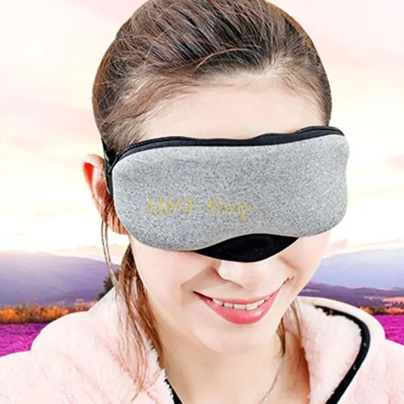 M89F Electric Heated Eye Mask for Sleeping USB Warm Steam Dry Eyes Masks Heating