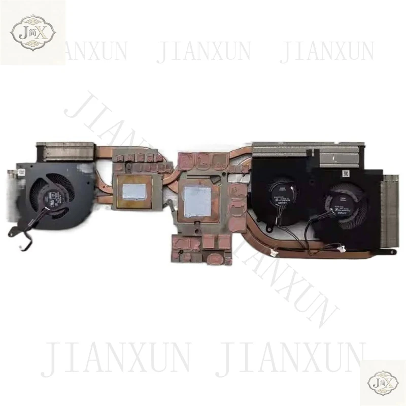 For MSI GS66 WS66 Creator 15 MS-16V1 MS-16V2 Laptop CPU GPU Cooling Fan Heatsink Full Assembly Cooler Replacement