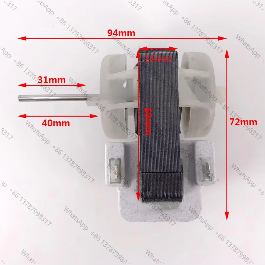 1pcs Fan Motor for Frost Free Refrigerator Motor Air Cooled Refrigerator Motor 15ES